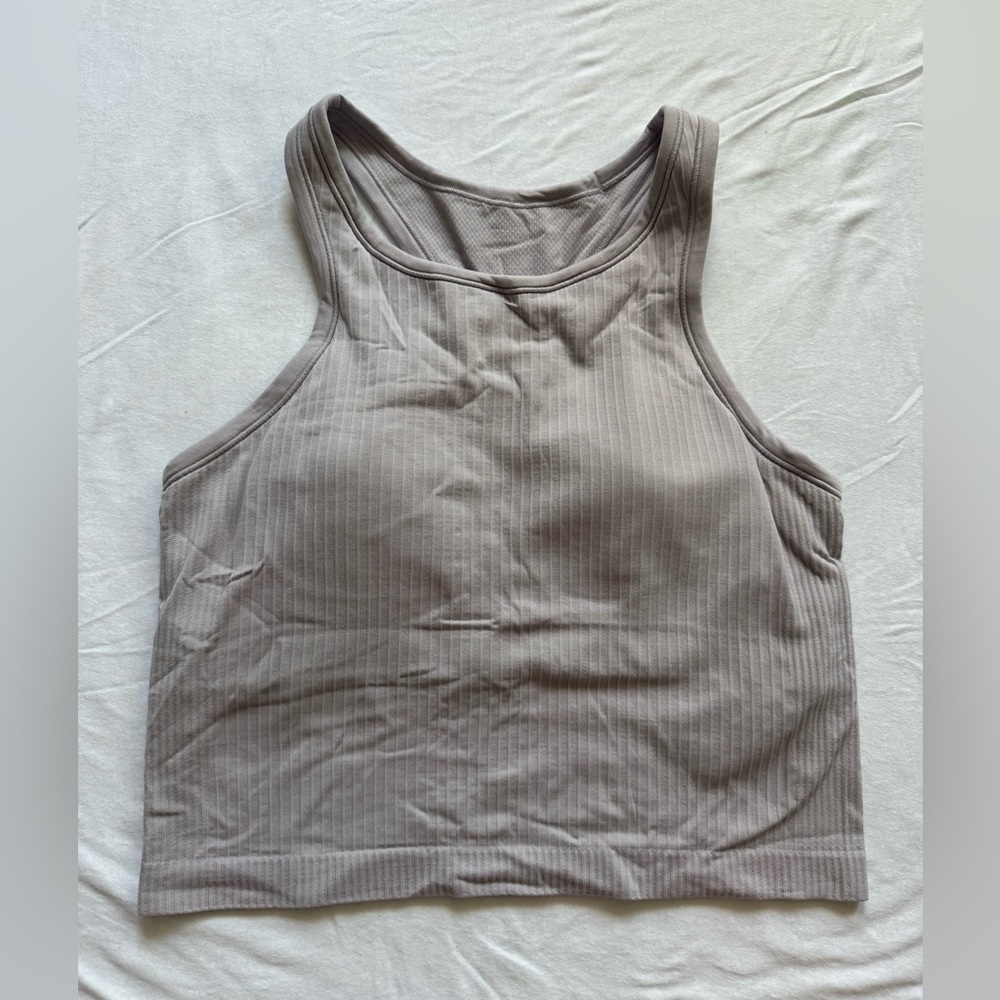 Lululemon ebb to street copped racer back tank top